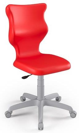 Entelo Krzesło szkolne Twist GY czerwone rozmiar 6 (159-188 cm) bez podłokietników