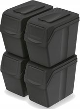 Zdjęcie Zestaw Koszy Pojemników do Segregacji Śmieci 4x20L - Sulechów