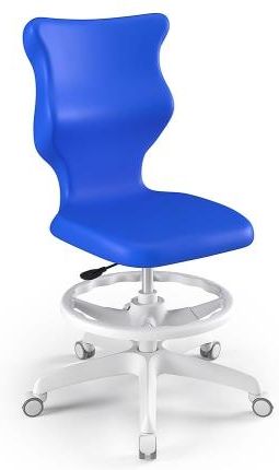 Entelo Krzesło szkolne Twist WH niebieskie rozmiar 6 (159-188 cm) WK+P bez podłokietników