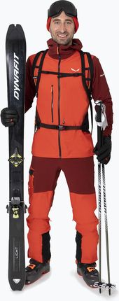 Kurtka Softshell Męska Salewa Sella Dst Hyb Syrah - zdjęcie 2