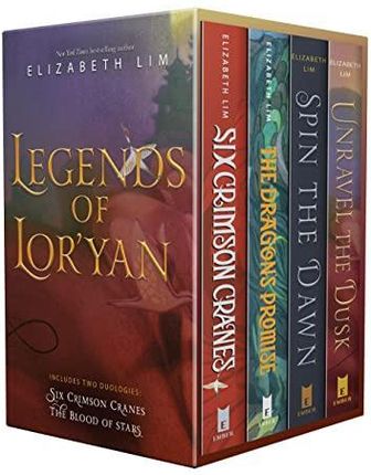 Legends of Lor'yan 4-Book Boxed Set: Six Crimson Cranes; The Dragon's Promise; Spin the Dawn; Unravel the Dusk