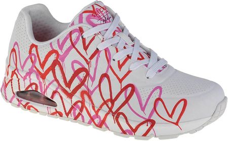 Buty sportowe Sneakersy damskie, Skechers Uno-Spread The Love 