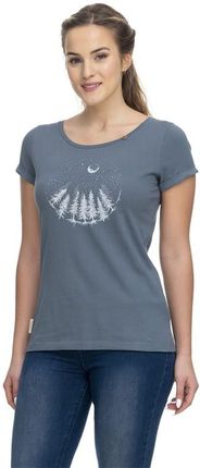 koszulka RAGWEAR - Florah Print Organic Grey (3000) rozmiar: XS