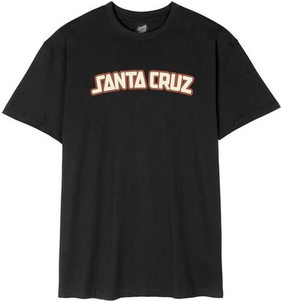 koszulka SANTA CRUZ - Arch Strip T-Shirt Black (BLACK) rozmiar: L