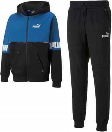 Dres Puma Power Sweat Suit TR B JR black 674265-94