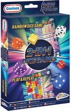 Zdjęcie Grafix Gry w kości 2 w 1 - Rainbow Dice & Play and Repeat - Myślenice