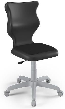 Entelo Krzesło szkolne Twist Soft GY Czarne rozmiar 4 (133-159 cm) bez podłokietników