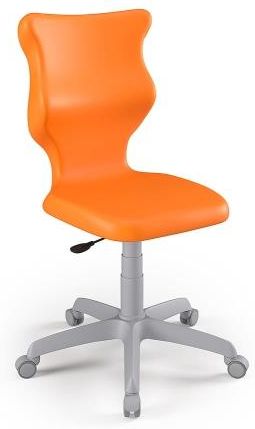 Entelo Krzesło szkolne Twist GY Pomarańczowe rozmiar 5 (146-176,5 cm) bez podłokietników