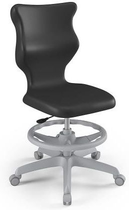 Entelo Krzesło szkolne Twist GY Czarne rozmiar 4 (133-159 cm) WK +P bez podłokietników