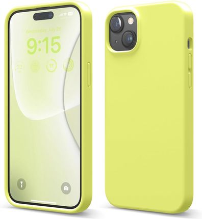 Elago Silikonowe Etui Premium Do Iphone'A 15 Plus Neonowe Żółte