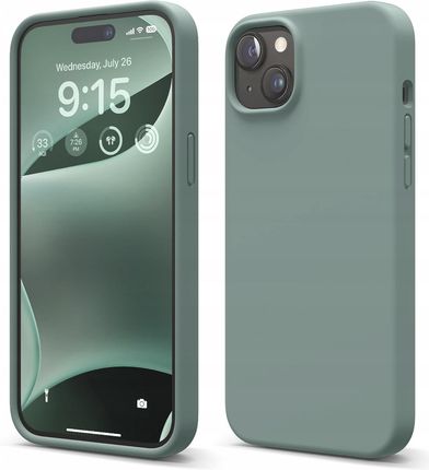 Elago Silikonowe Etui Premium Do Iphone'A 15 Plus W Kolorze Zielonym