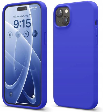 Elago Silikonowe Etui Premium Do Iphone'A 15 Plus W Kolorze Granatowym