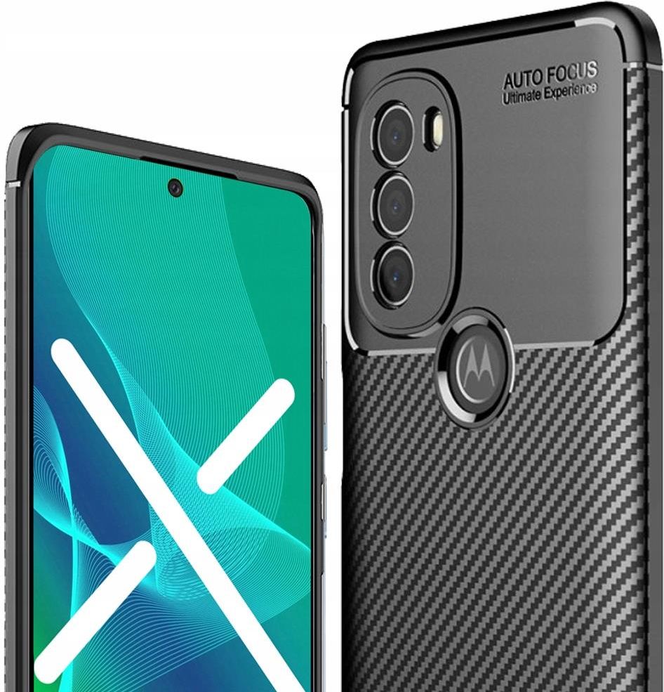 Cadorabo Book Case Compatible with Motorola Moto G31 / G41 in Night Black - with Magnetic Closure, Stand Function and Card Slot - Wallet Etui Cover Pouch PU Leather Flip