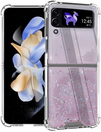 Xgsm Etui Do Samsung Galaxy Z Flip 4 5G Brokatowy Case Magsafe Slim Obudowa