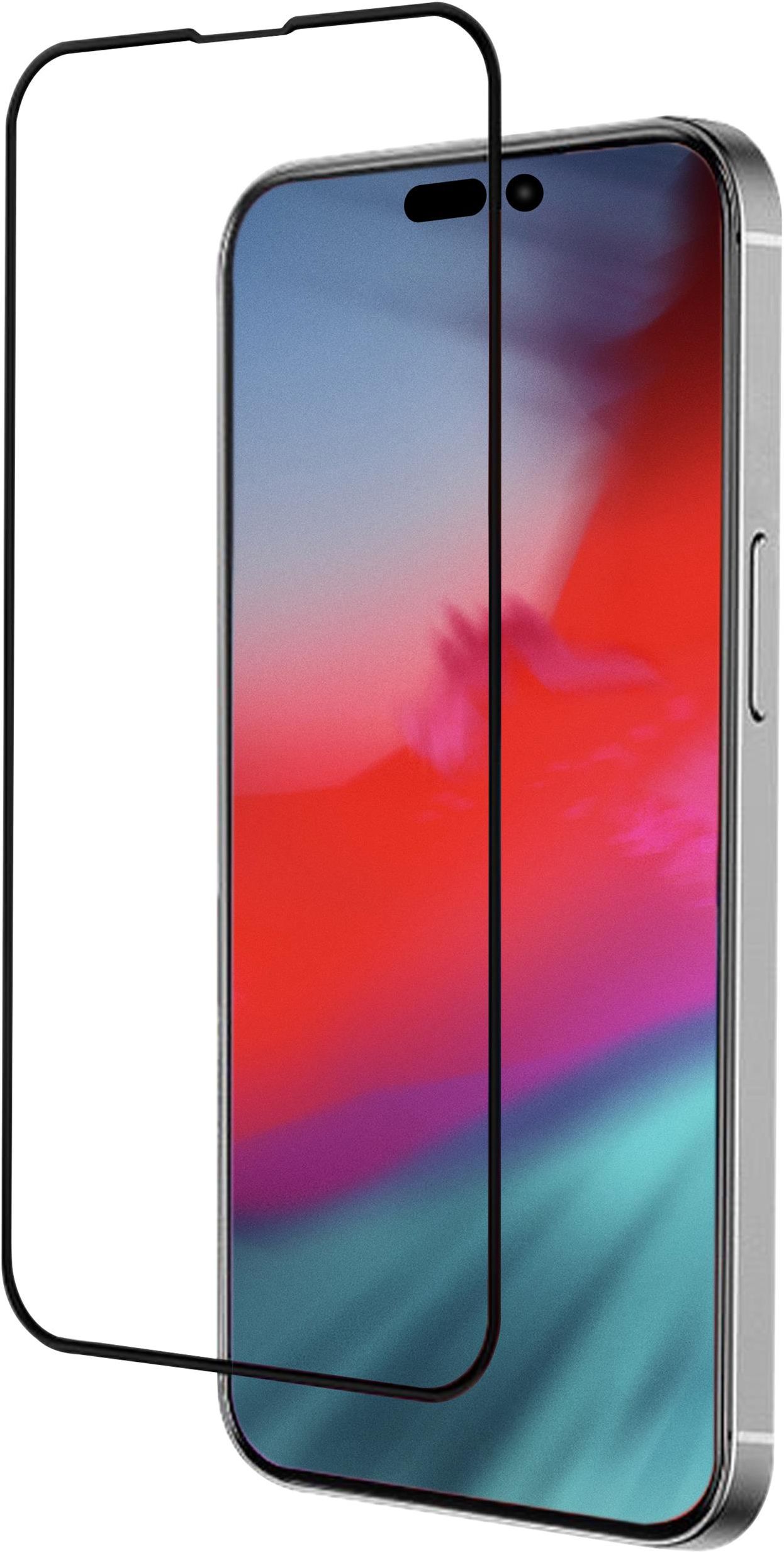 Jinya Defender Glass Screen Protector Black Szkło Iphone 15 Pro