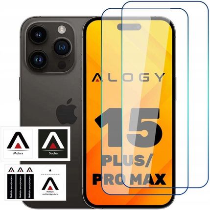 Alogy Szkło Hartowane 9H Do Iphone 15 Plus Pro Max