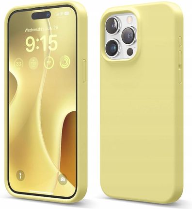 Elago Silikonowe Etui Premium Do Iphone'A 15 Pro Max W Kolorze Żółtym