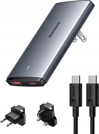 Baseus Ładowarka Usb I C Szybka Podróżnicza 3 Wtyczki