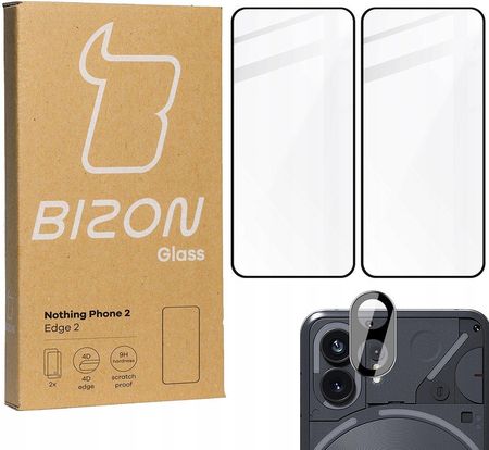 Bizon 2X Szkło Szybka Na Aparat Edge 2 Pack Do Nothing Phone