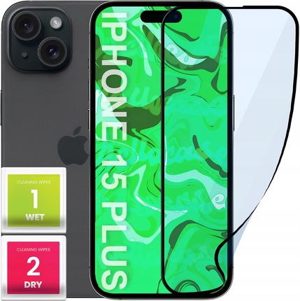 Hello Case Folia Ceramiczna Do Apple Iphone 15 Plus Szkło Hybrydowe 9D 9H