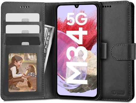 Tech Protect Wallet Galaxy M34 5G Black