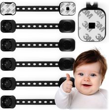 Zdjęcie Ricokids Zabezpieczenie Otwierania Szafek 6szt. Czarne (798202) - Knurów