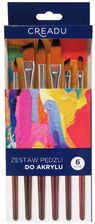 Zdjęcie Creadu Zestaw Pędzli Do Akryli 6Szt. - Kórnik