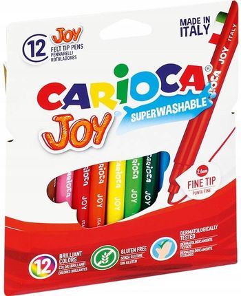 Carioca Pisaki Poliestrowa Końcówka Joy 12 Koloró