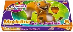 Zdjęcie Sweet Colours Modelina W Kostkach Fluo 6 Kolorów - Dobiegniew