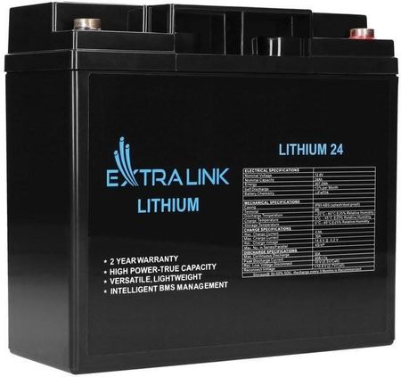 Extralink akumulator LiFePO4 12,8v 24ah EX30424