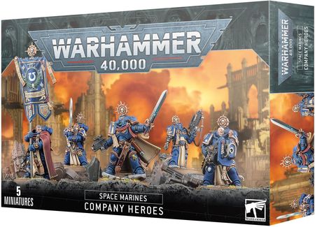 Games Workshop Warhammer 40k Space Marines Company Heroes