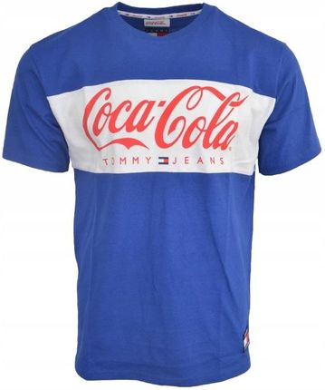 T-shirt Coca Cola Tommy Hilfiger Niebieski r. M