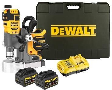 Akumulatorowa wiertarka magnetyczna DeWalt DCD1623X2G BRUSHLESS - 2 akumulatory FLEXVOLT 18-54V/9.0-3.0Ah olejoodporne