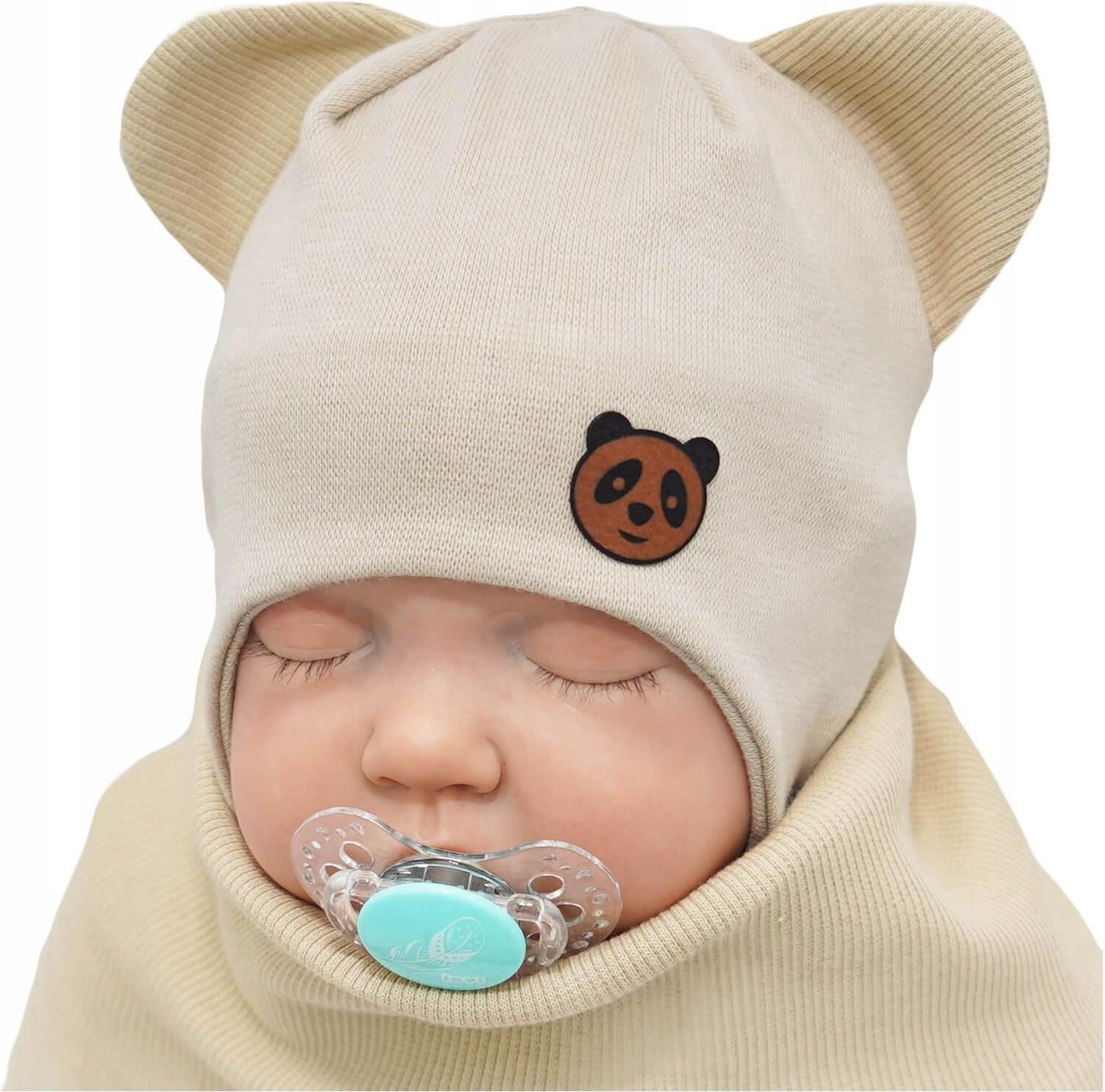 Be owy Komplet Pandusia Czapka Komin R 38 40 Wi zany Bawe na Pr ki be-owy-komplet-pandusia-czapka-komin-r-38-40-wi-zany-bawe-na-pr-ki