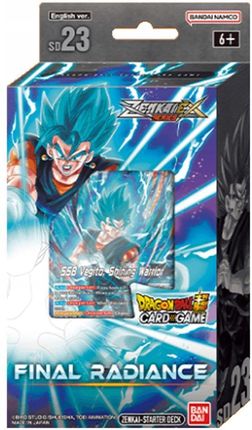 Bandai Dragon Ball Super Card Game Starter Deck 23 Final Radiance