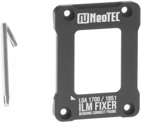 NeoTEC ILM Fixer ramka kontaktowa Black LGA 1700 / 1851 Bending Correct Frame