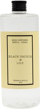 Cereria Molla - Zapas do dyfuzora 500 ml Black Orchid & Lily - Zapłać później z PayPo
