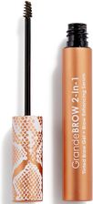 GRANDE COSMETICS - GrandeBROW 2 In 1 Tinted Brow Gel with Brow Enhancing Serum - Żel do brwi dark