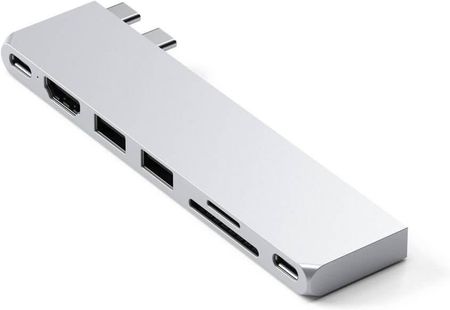 Satechi Pro Hub Slim do Macbook Air i Pro M1 M2 srebrny