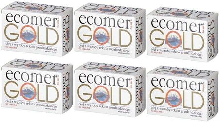 Ecomer Gold 60Kaps.  6 Pak 