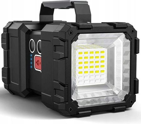Retoo Led Taktyczna Akumulatorowa Szperacz Usb Reflektor 1000Lm 40W - zdjęcie 6