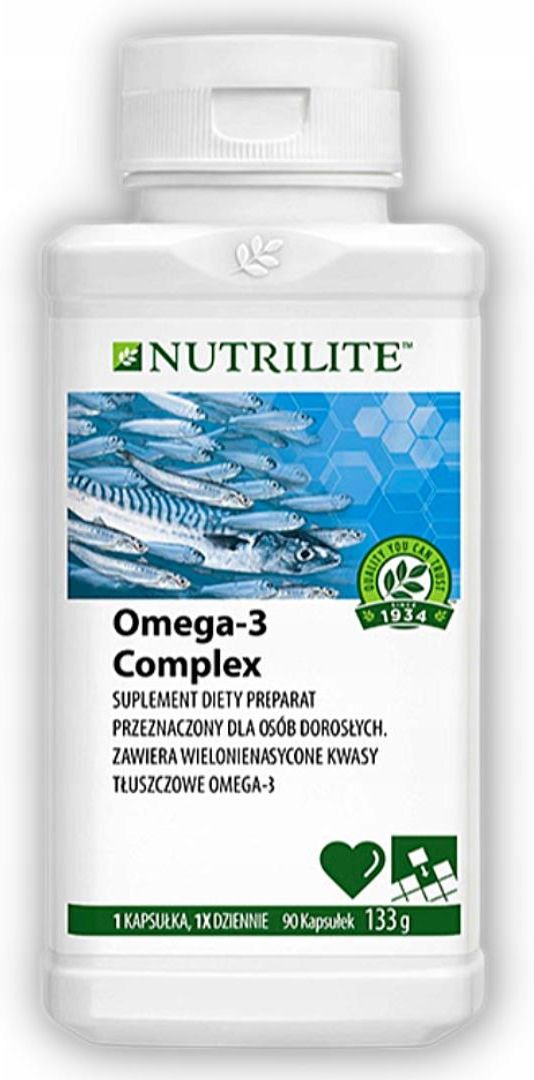 Amway Omega 3 Complex Nutrilite 90kaps. Opinie i ceny na Ceneo.pl