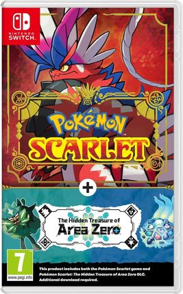 Pokemon Scarlet + Area Zero (Gra NS)