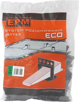 Epm System Układania Płytek Eco 100 Klipsów 3mm E3157730