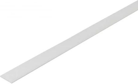 Kształtownik PVC sztanga płaska CEZAR 20x1,5mm klejona 2,75m Biały