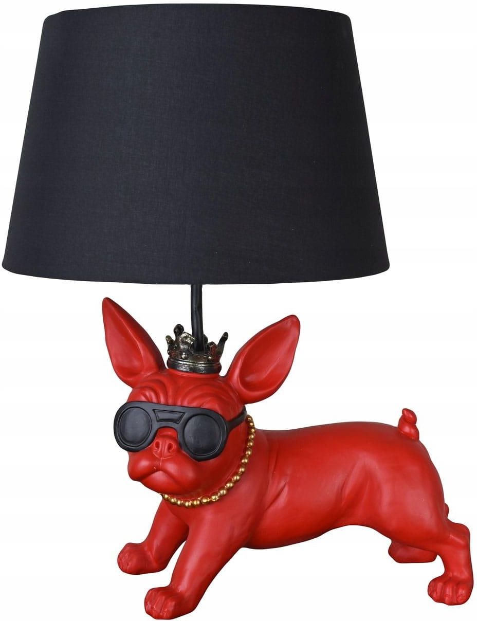 Lampa Antyki24 Stylowa Lampka Z Humorystycznym Buldogiem (Pcw626 ...