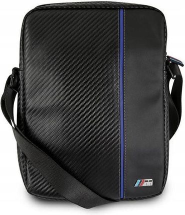 Torba Bmw Carbon Blue Stripe na tablet 10" czarna