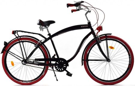 Rower Cruiser Miejski Męski Dallas Bike 28" 3spd Alu | DARMOWY SERWIS - DO 6 MIESIĘCY OD ZAKUPU!