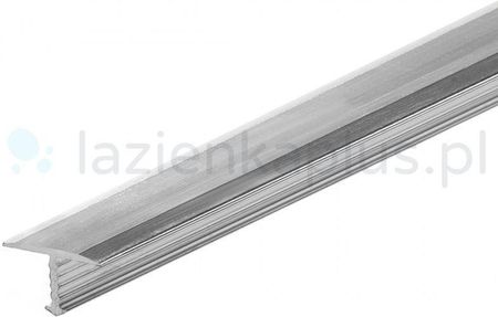 Profil fugowy łączący aluminium naturalne CEZAR 18mm 2,5m Srebrny