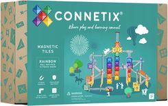 Zdjęcie Connetix - Klocki magnetyczne Rainbow Ball Run Pack - 92 el. - Sępopol
